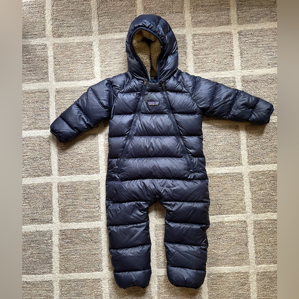 Patagonia Infant Hi-Loft Down Sweater Bunting 12-18M